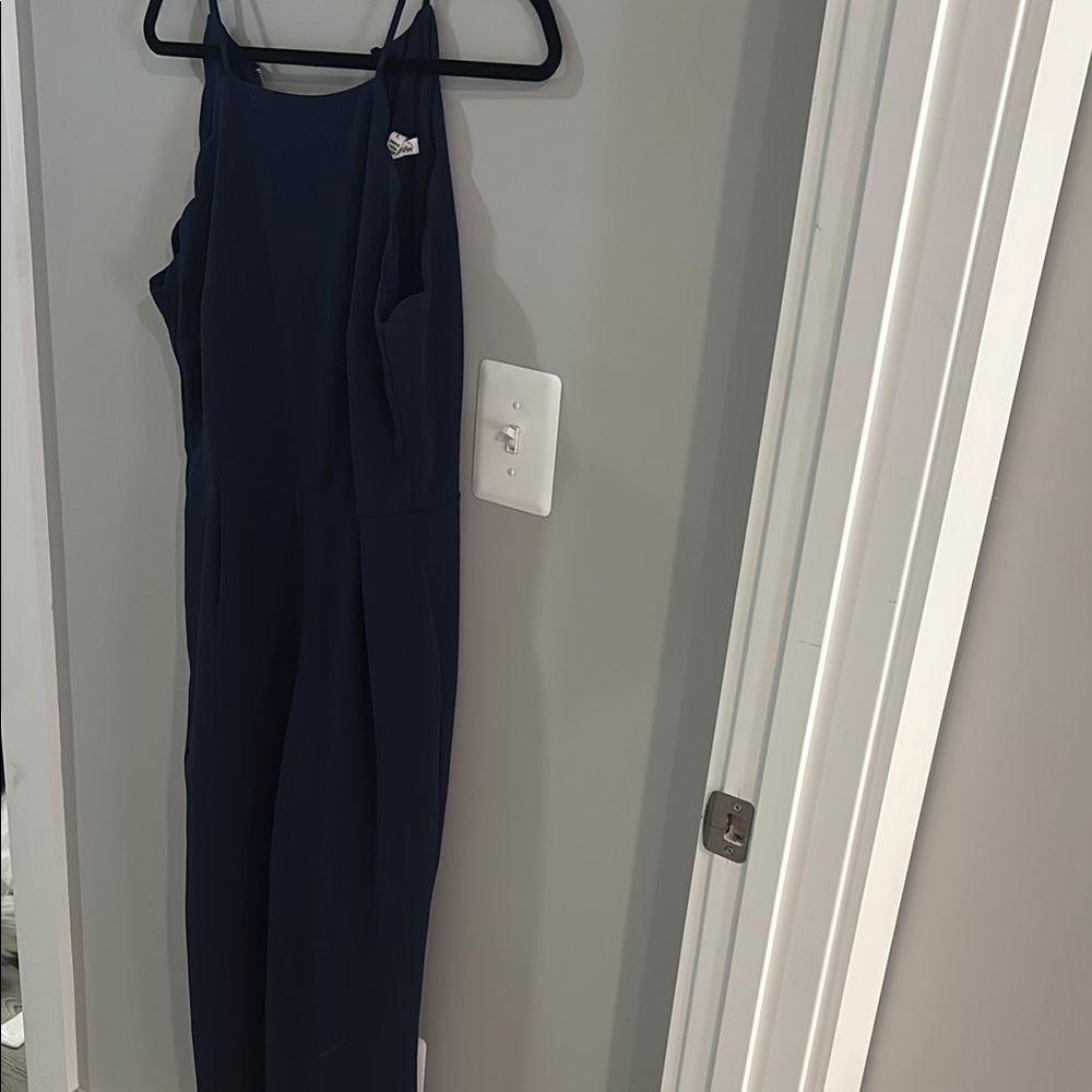 Elegant Navy Jumpsuit